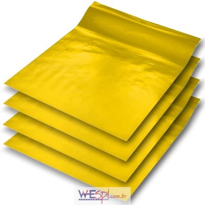 Papel Laminado Xadrez Dourado – Coimpack Embalagens, Lda