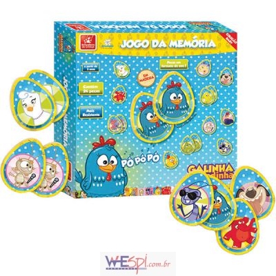 Kit Jogos Galinha Pintadinha : : Brinquedos e Jogos