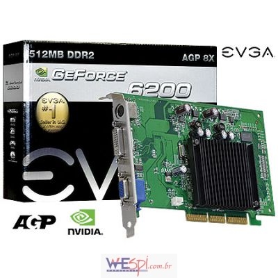 Placa de discount video geforce 6200