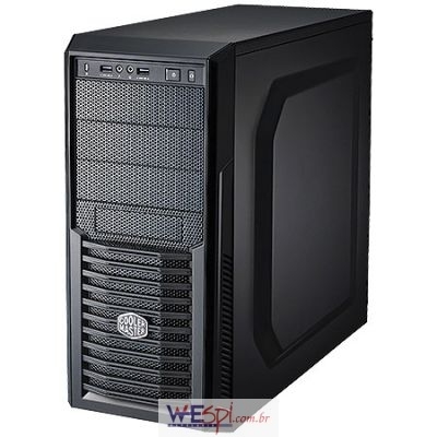 Wespi Atacado : GABINETE MID-TOWER K282 PRETO LATERAL EM ACRILICO