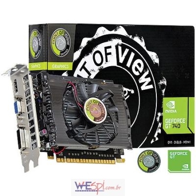 Placa De Video Gt 740 2gb Gddr5 128 Bits Geforce Nvidia