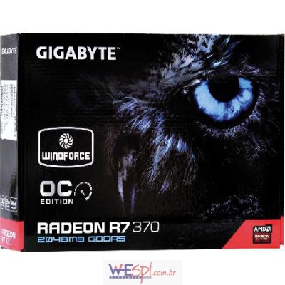 Wesdis Xxx Video - Wespi Atacado : PLACA DE VIDEO AMD RADEON R7 370 OC WINDFORCE 2GB GDDR5 256  BITS - GV-R737WF2OC-2GD - PC - GIGABYTE