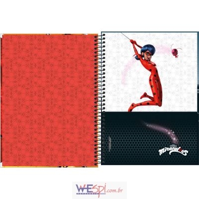 Caderno De Desenho Ladybug Miraculous Tilibra em Promoção na