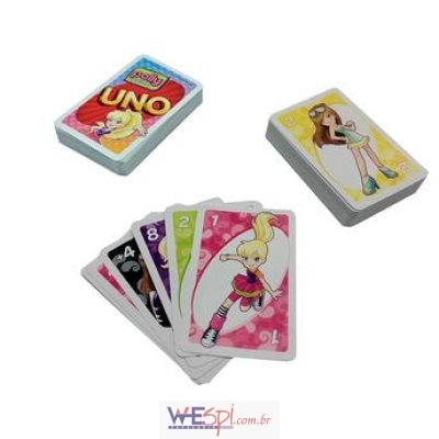 Polly Pocket UNO Mattel Card Game 