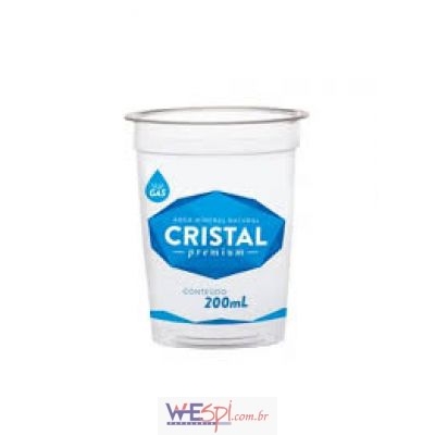 Copo Água Mineral 200 ml - Cx. 48 un. - Água Mineral Hydrate